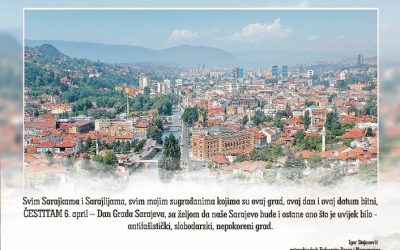 Obilježavanje Dana grada Sarajeva