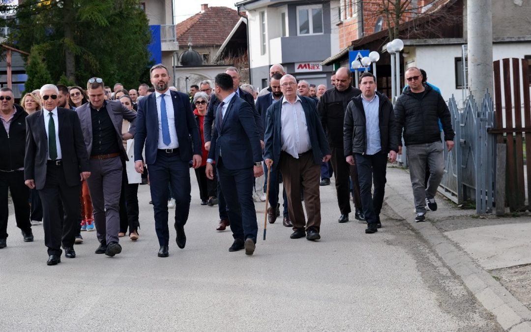 Potpredsjednik FBiH Igor Stojanović učestvovao na javnoj tribini “Država BiH i destruktivne ideologije” u Novom Šeheru Općina Maglaj