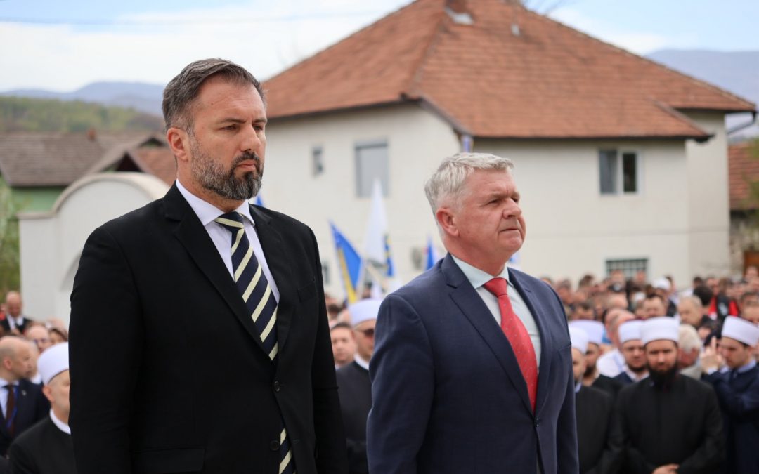 Potpredsjednik Federacije BiH Igor Stojanović prisustvovao obilježavanju godišnjice zločina u Ahmićima