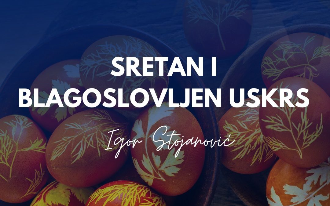 Potpredsjednik FBiH Igor Stojanović čestitao Uskrs