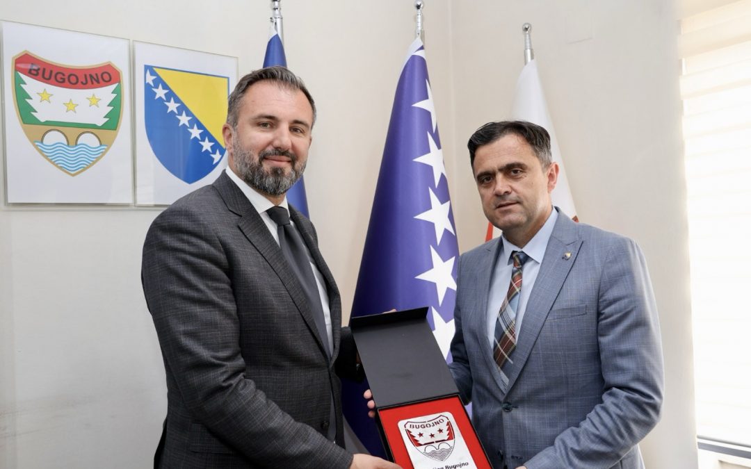 POTPREDSJEDNIK FBIH IGOR STOJANOVIĆ POSJETIO OPŠTINU BUGOJNO